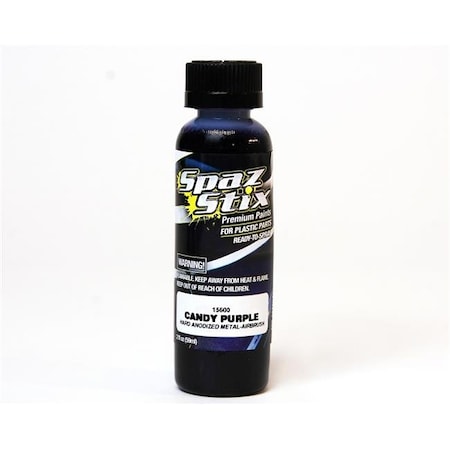 Spaz Stix Spaz Stix SZX15600 Candy Purple Airbrush Paint - 2 oz SZX15600